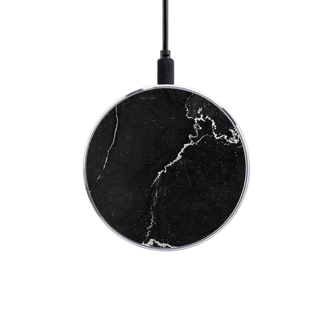 Ασύρματος Φορτιστής με χρώμα Marble Black – Smartfits