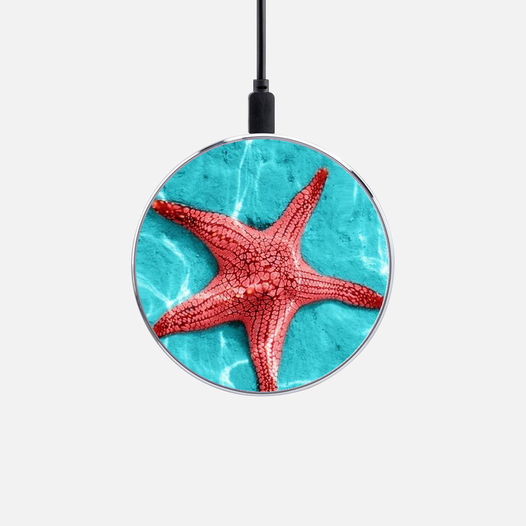 Ασύρματος Φορτιστής με χρώμα Red Starfish – Smartfits