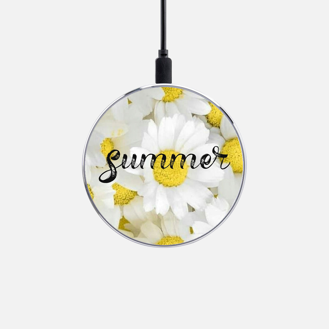 Ασύρματος Φορτιστής με χρώμα Summer Daisies – Smartfits