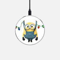 Thumbnail for Ασύρματος Φορτιστής με χρώμα Xmas Minion Lights – Smartfits