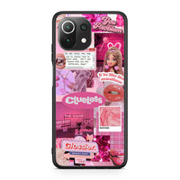 Thumbnail for Xiaomi 11 Lite / Mi 11 Lite Pink Love Θήκη Αγίου Βαλεντίνου από τη Smartfits με σχέδιο στο πίσω μέρος και μαύρο περίβλημα | Smartphone case with colorful back and black bezels by Smartfits