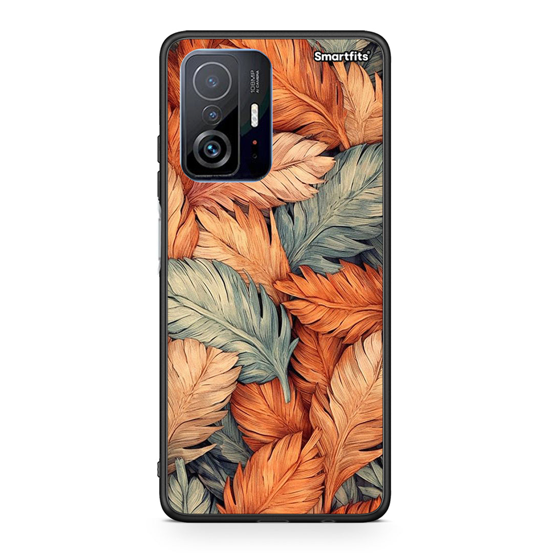 Xiaomi 11T / 11T Pro Autumn Leaves Θήκη από τη Smartfits με σχέδιο στο πίσω μέρος και μαύρο περίβλημα | Smartphone case with colorful back and black bezels by Smartfits