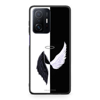 Thumbnail for Xiaomi 11T/11T Pro Angels Demons θήκη από τη Smartfits με σχέδιο στο πίσω μέρος και μαύρο περίβλημα | Smartphone case with colorful back and black bezels by Smartfits