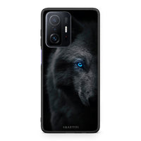 Thumbnail for Xiaomi 11T/11T Pro Dark Wolf θήκη από τη Smartfits με σχέδιο στο πίσω μέρος και μαύρο περίβλημα | Smartphone case with colorful back and black bezels by Smartfits