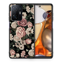 Thumbnail for Θήκη Xiaomi 11T/11T Pro Wild Roses Flower από τη Smartfits με σχέδιο στο πίσω μέρος και μαύρο περίβλημα | Xiaomi 11T/11T Pro Wild Roses Flower case with colorful back and black bezels