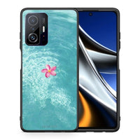 Thumbnail for Θήκη Xiaomi 11T / 11T Pro Water Flower από τη Smartfits με σχέδιο στο πίσω μέρος και μαύρο περίβλημα | Xiaomi 11T / 11T Pro Water Flower case with colorful back and black bezels