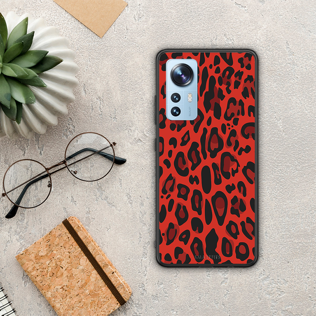 Animal Red Leopard - Xiaomi 12 / 12X 5G case