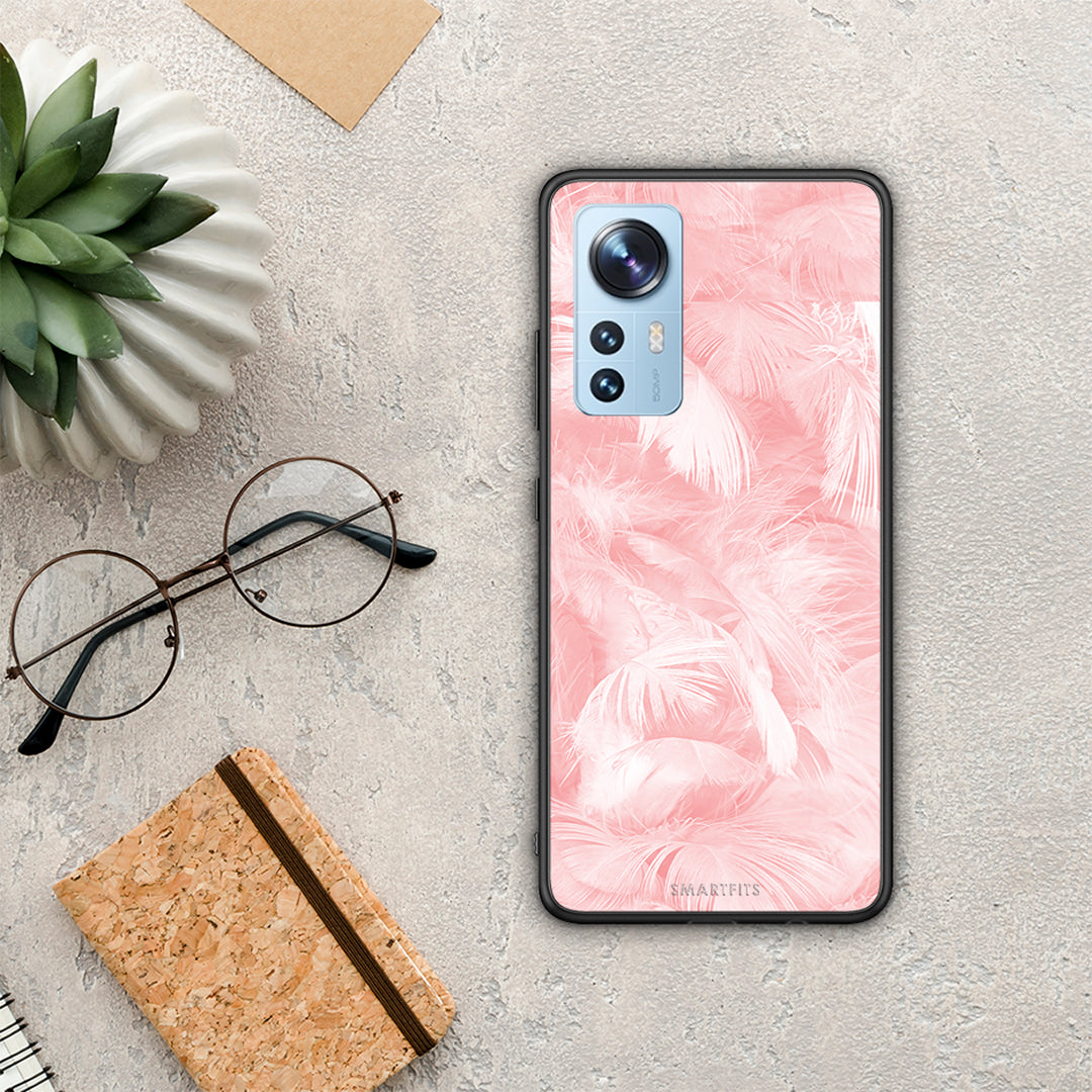 Boho Pink Feather - Xiaomi 12 / 12X 5G case