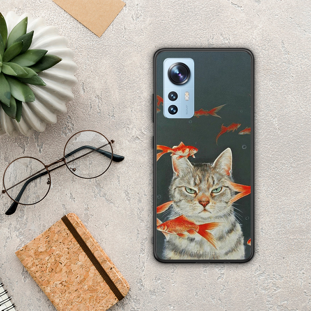 Cat Goldfish - Xiaomi 12 / 12x 5G case