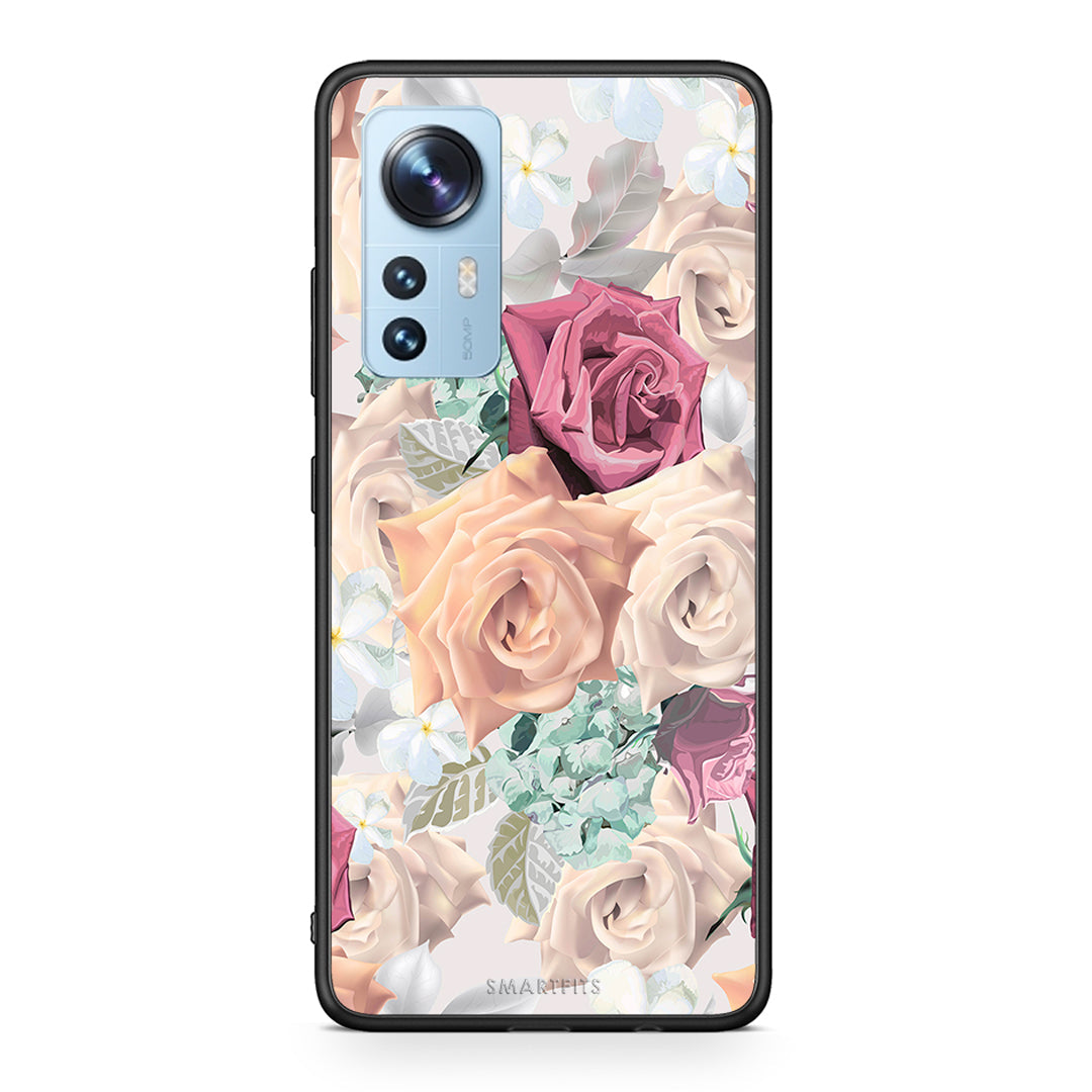 99 - Xiaomi 12/12X 5G Bouquet Floral case, cover, bumper