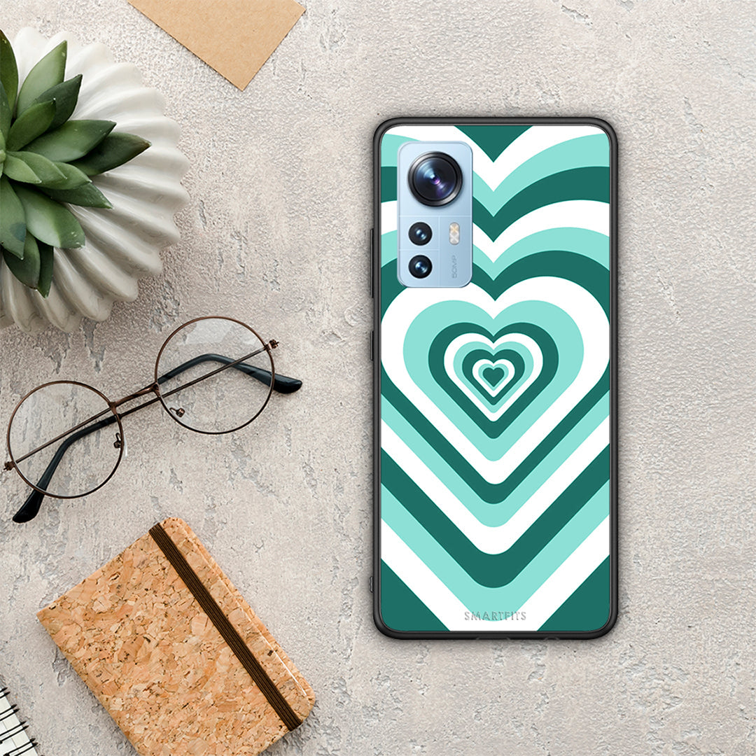 Green Hearts - Xiaomi 12 / 12X 5G case