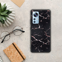 Thumbnail for Marble Black Rosegold - Xiaomi 12 / 12X 5G case