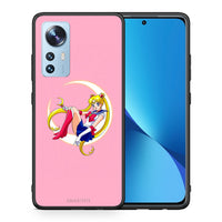 Thumbnail for Θήκη Xiaomi 12/12X 5G Moon Girl από τη Smartfits με σχέδιο στο πίσω μέρος και μαύρο περίβλημα | Xiaomi 12/12X 5G Moon Girl case with colorful back and black bezels