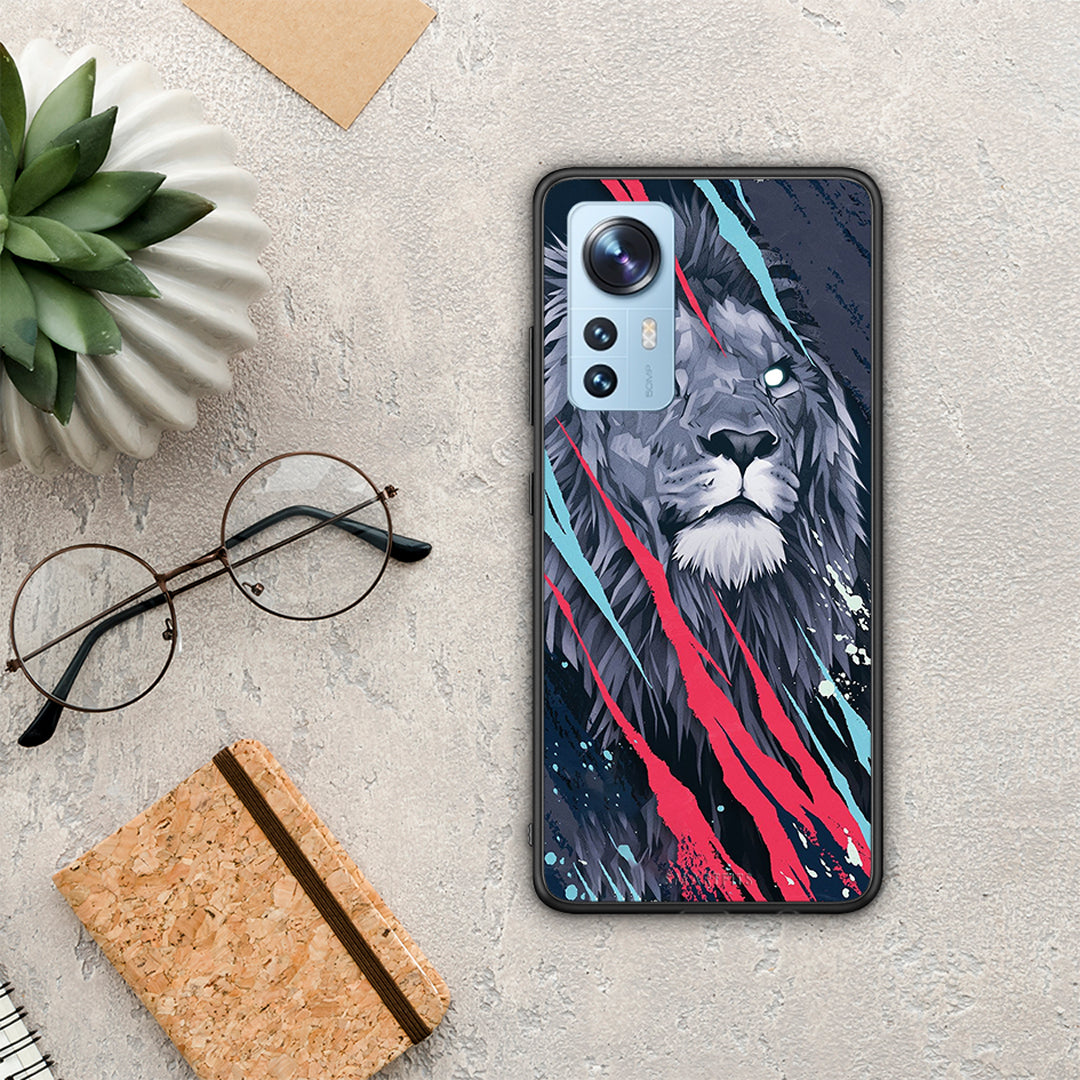 Popart Lion Designer - Xiaomi 12 / 12x 5G case