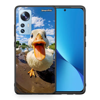 Thumbnail for Θήκη Xiaomi 12/12X 5G Duck Face από τη Smartfits με σχέδιο στο πίσω μέρος και μαύρο περίβλημα | Xiaomi 12/12X 5G Duck Face case with colorful back and black bezels