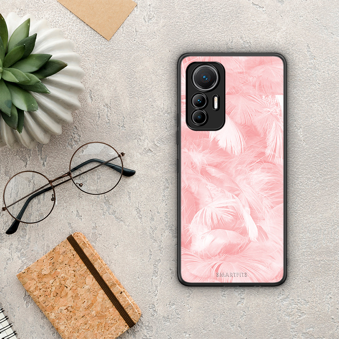 Boho Pink Feather - Xiaomi 12 Lite 5G Case