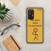 Thumbnail for My Password - Xiaomi 12 Lite 5G case