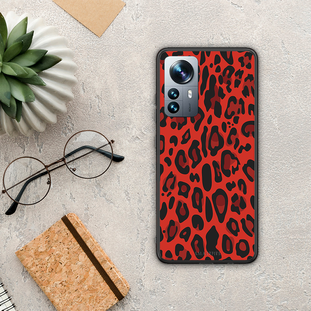 Animal Red Leopard - Xiaomi 12 Pro case