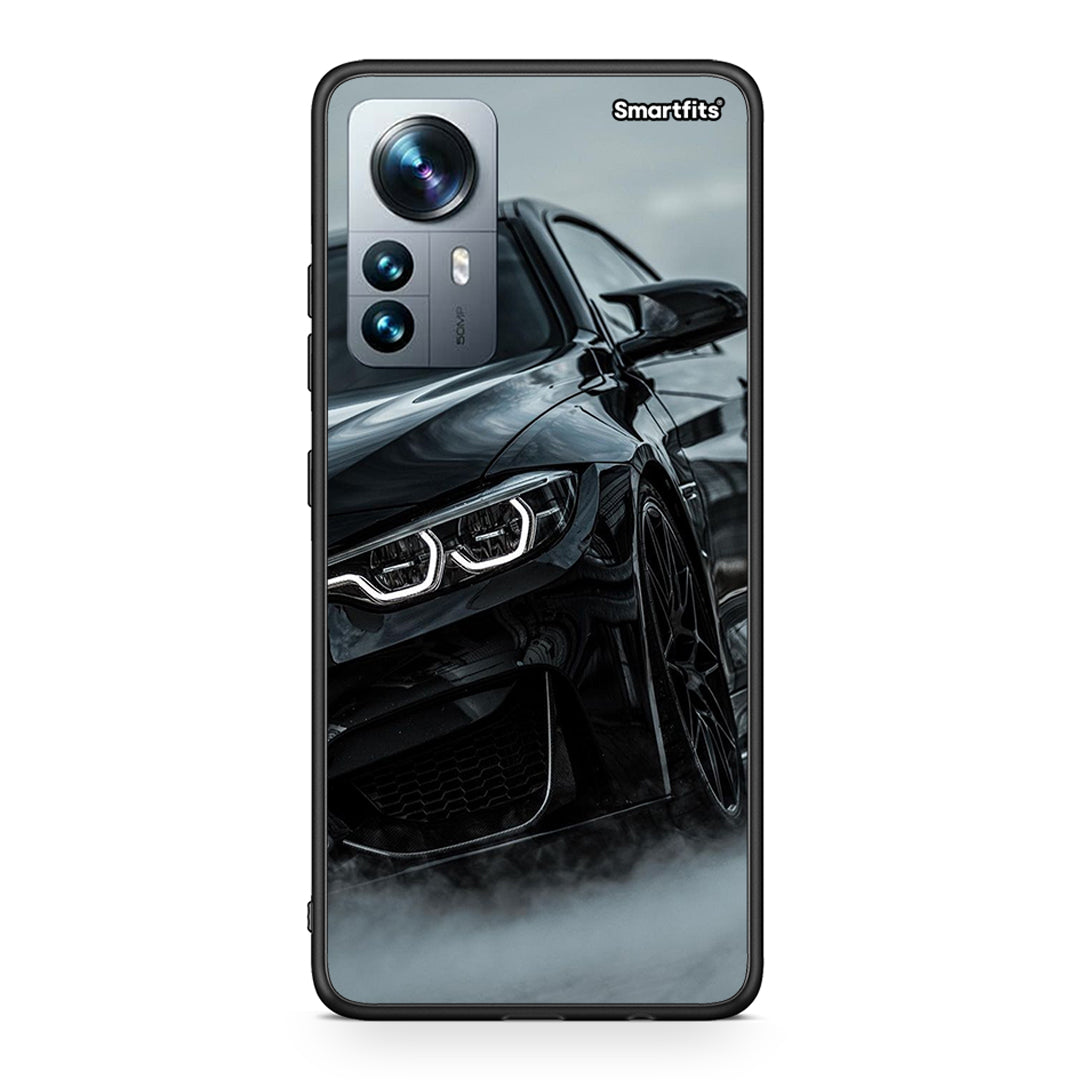 Xiaomi 12 Pro Black BMW θήκη από τη Smartfits με σχέδιο στο πίσω μέρος και μαύρο περίβλημα | Smartphone case with colorful back and black bezels by Smartfits