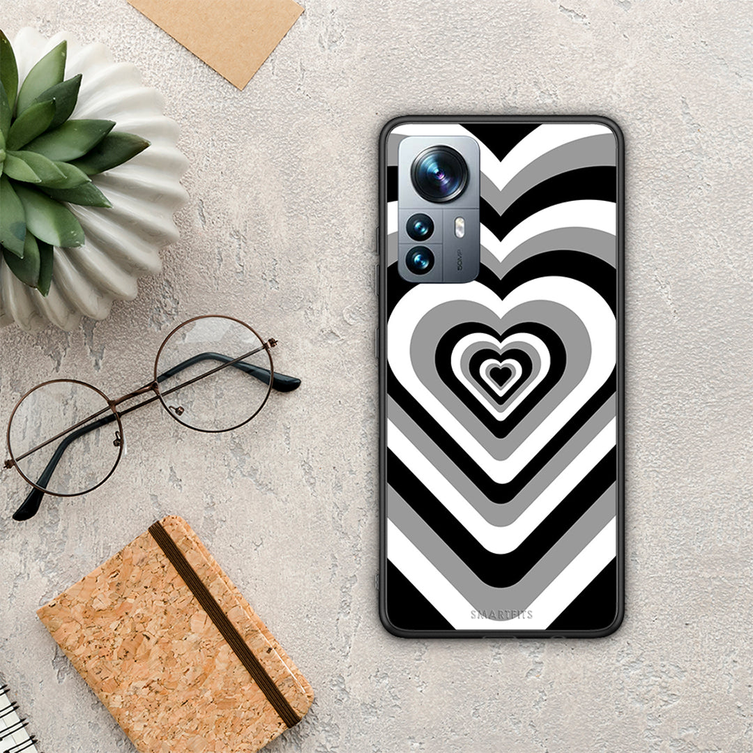 Black Hearts - Xiaomi 12 Pro case