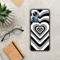 Thumbnail for Black Hearts - Xiaomi 12 Pro case
