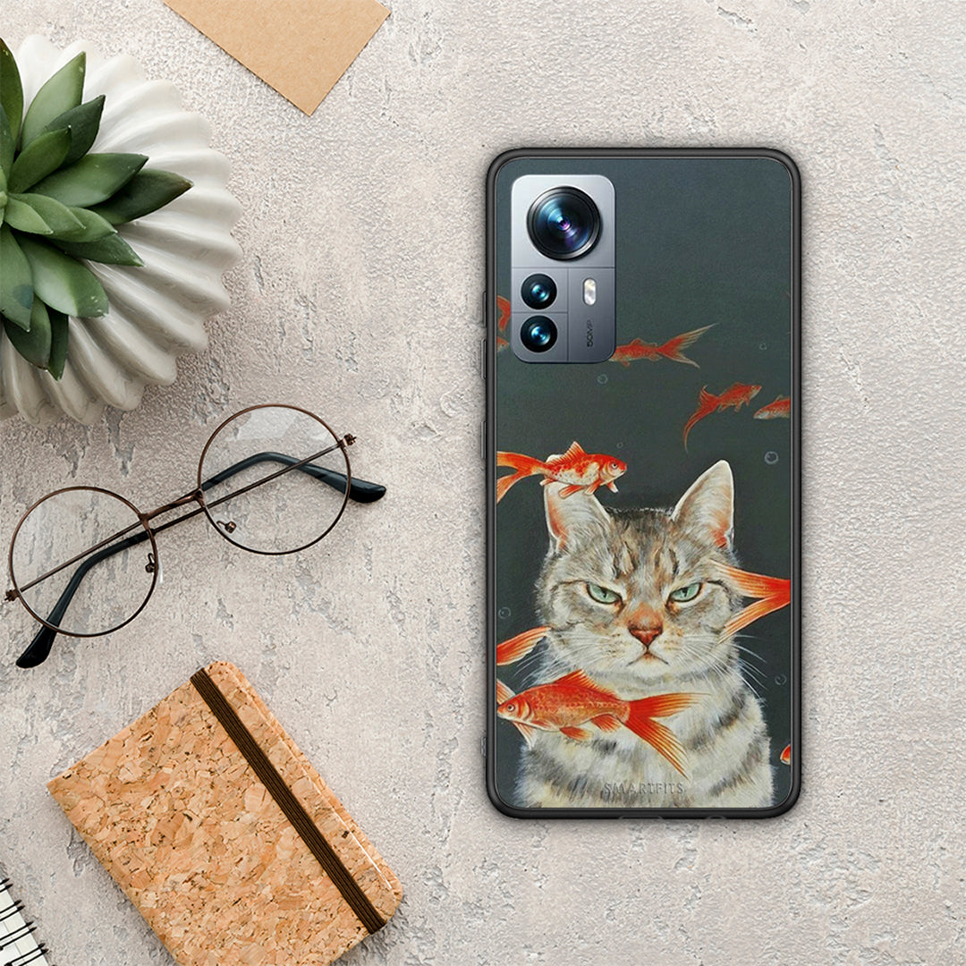 Cat Goldfish - Xiaomi 12 Pro case