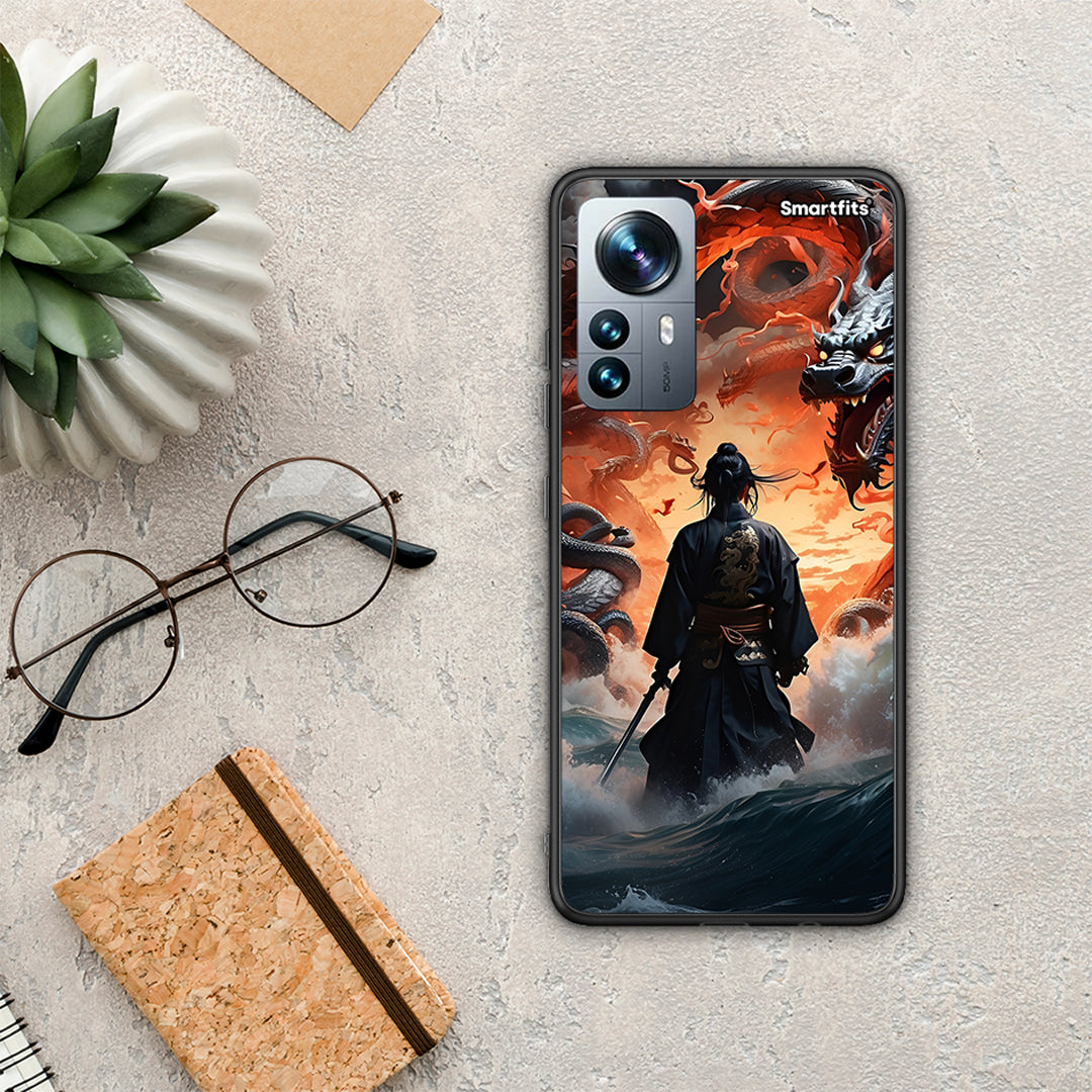 Dragons Fight - Xiaomi 12 Pro case