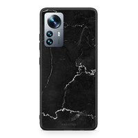 Thumbnail for Xiaomi 12 Pro Marble Black θήκη από τη Smartfits με σχέδιο στο πίσω μέρος και μαύρο περίβλημα | Smartphone case with colorful back and black bezels by Smartfits