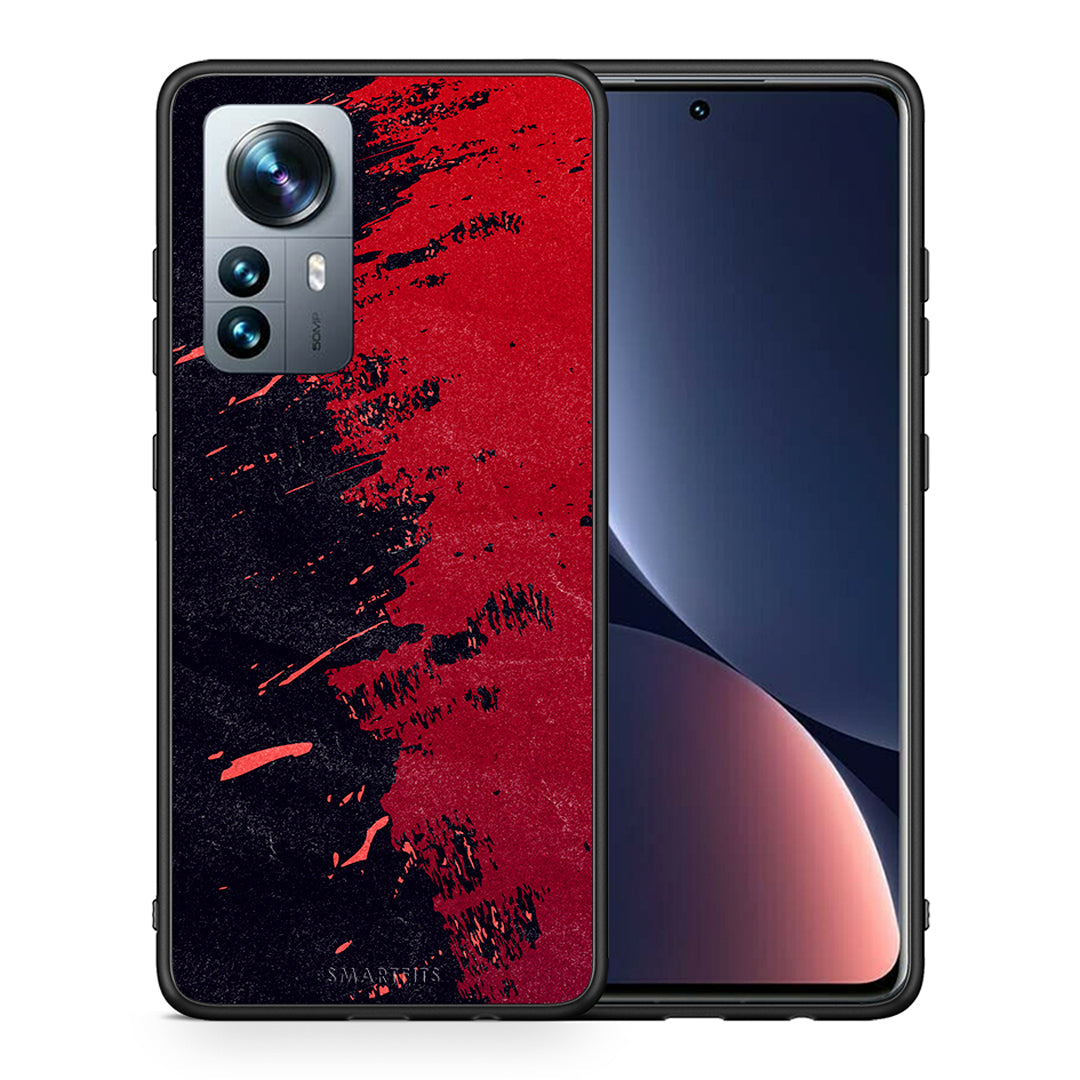 Red Paint - Xiaomi 12 Pro case