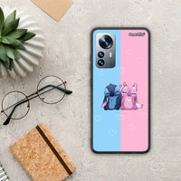 Thumbnail for Stitch and Angel - Xiaomi 12 Pro case