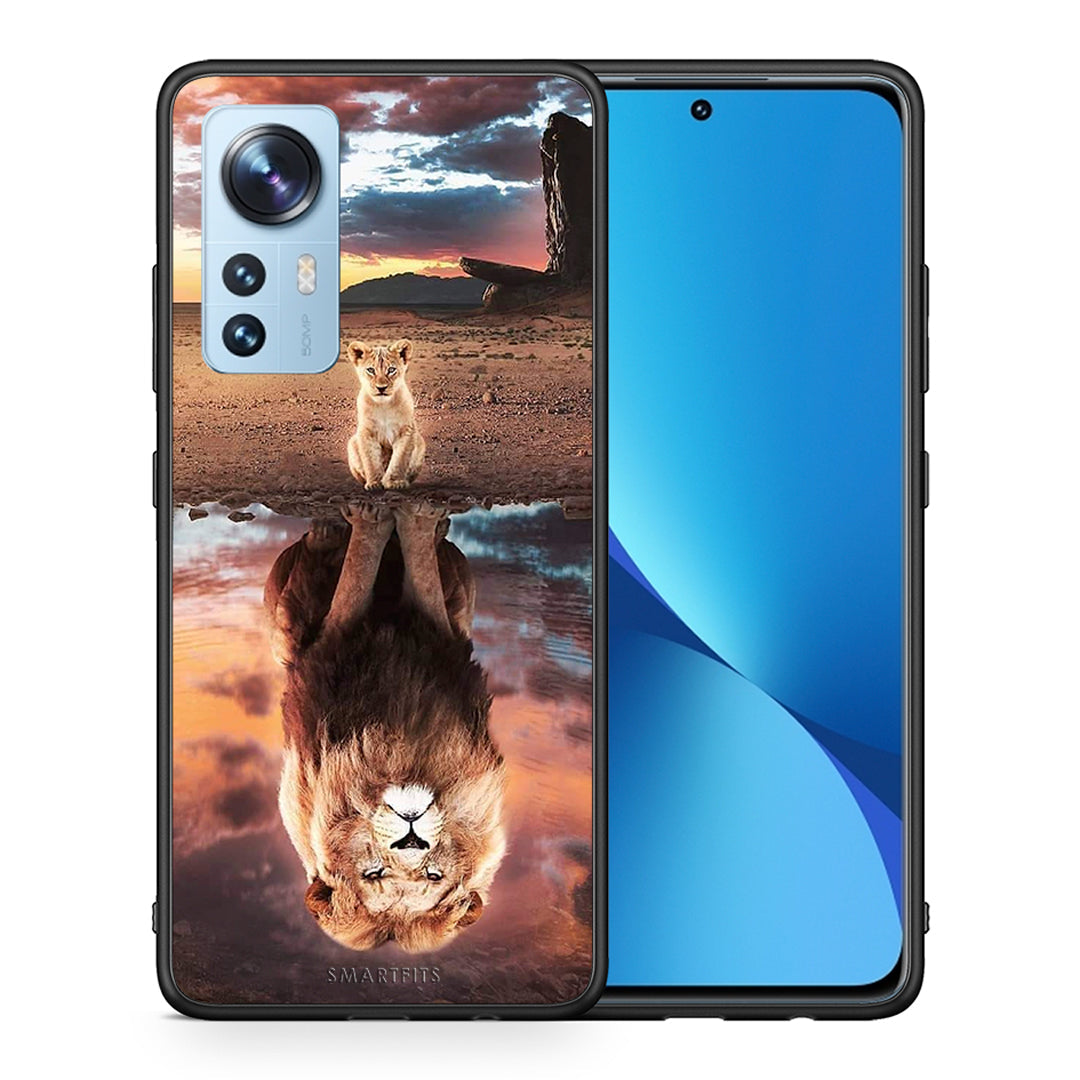 Θήκη Αγίου Βαλεντίνου Xiaomi 12 / 12X 5G Sunset Dreams από τη Smartfits με σχέδιο στο πίσω μέρος και μαύρο περίβλημα | Xiaomi 12 / 12X 5G Sunset Dreams case with colorful back and black bezels