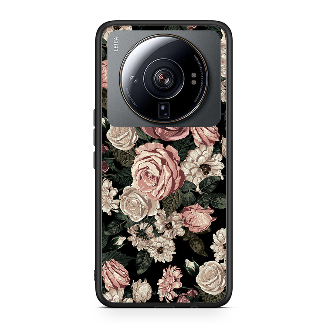 4 - Xiaomi 12S Ultra Wild Roses Flower case, cover, bumper