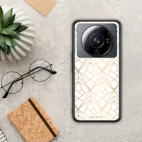 Thumbnail for Geometric Luxury White - Xiaomi 12s Ultra Case