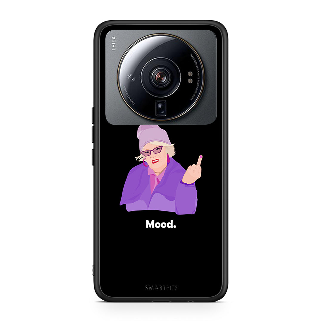 Xiaomi 12S Ultra Grandma Mood Black θήκη από τη Smartfits με σχέδιο στο πίσω μέρος και μαύρο περίβλημα | Smartphone case with colorful back and black bezels by Smartfits