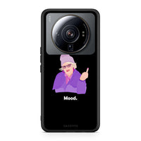 Thumbnail for Xiaomi 12S Ultra Grandma Mood Black θήκη από τη Smartfits με σχέδιο στο πίσω μέρος και μαύρο περίβλημα | Smartphone case with colorful back and black bezels by Smartfits