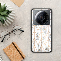 Thumbnail for Marble Gold Geometric - Xiaomi 12s Ultra Case