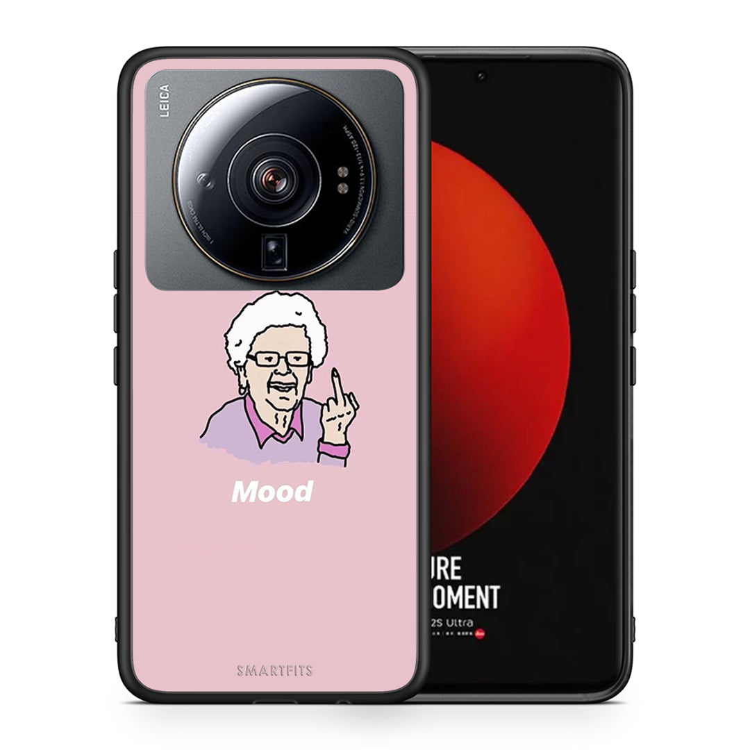 Θήκη Xiaomi 12S Ultra Mood PopArt από τη Smartfits με σχέδιο στο πίσω μέρος και μαύρο περίβλημα | Xiaomi 12S Ultra Mood PopArt case with colorful back and black bezels