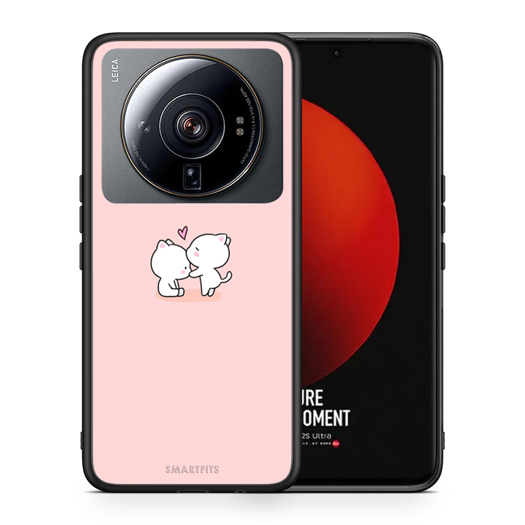 Θήκη Xiaomi 12S Ultra Love Valentine από τη Smartfits με σχέδιο στο πίσω μέρος και μαύρο περίβλημα | Xiaomi 12S Ultra Love Valentine case with colorful back and black bezels