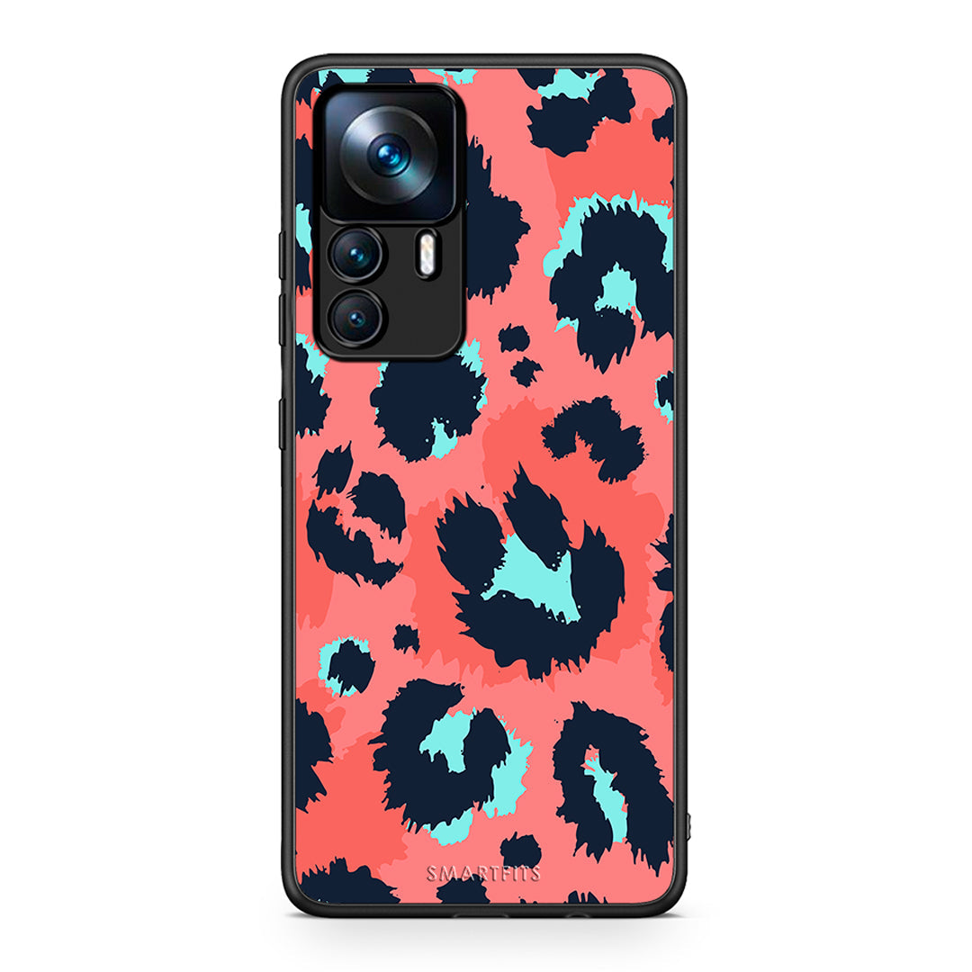 22 - Xiaomi 12T / 12T Pro / K50 Ultra Pink Leopard Animal case, cover, bumper