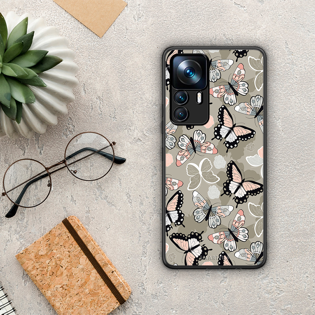 Boho Butterflies - Xiaomi 12T / 12T Pro / K50 Ultra Case