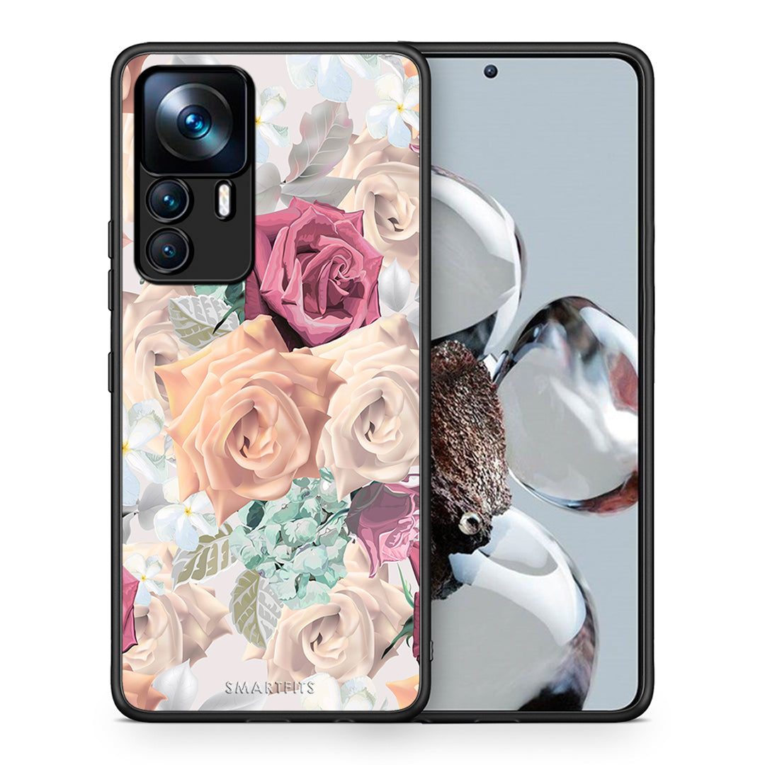 Θήκη Xiaomi 12T / 12T Pro / K50 Ultra Bouquet Floral από τη Smartfits με σχέδιο στο πίσω μέρος και μαύρο περίβλημα | Xiaomi 12T / 12T Pro / K50 Ultra Bouquet Floral case with colorful back and black bezels