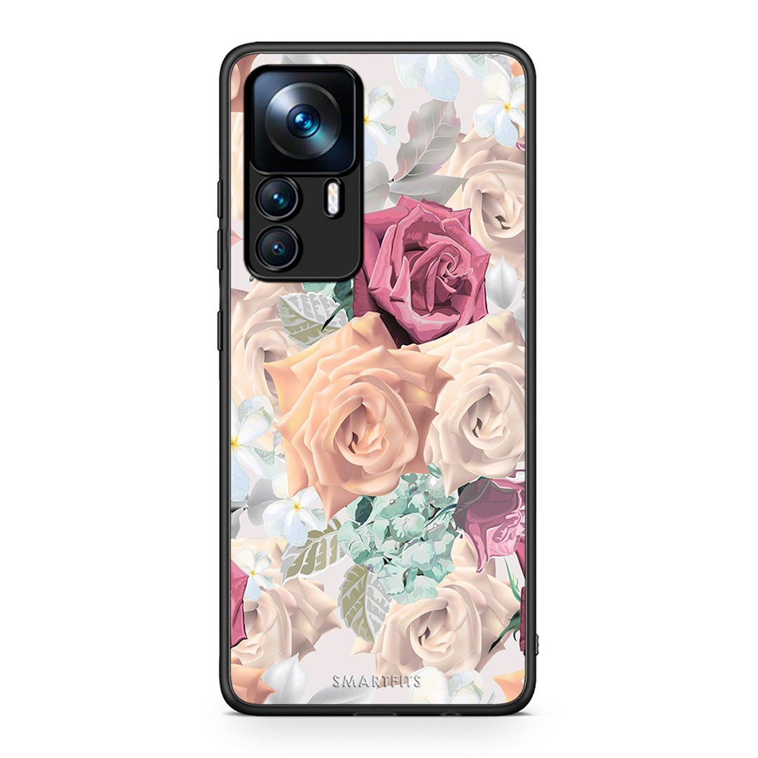 99 - Xiaomi 12T / 12T Pro / K50 Ultra Bouquet Floral case, cover, bumper