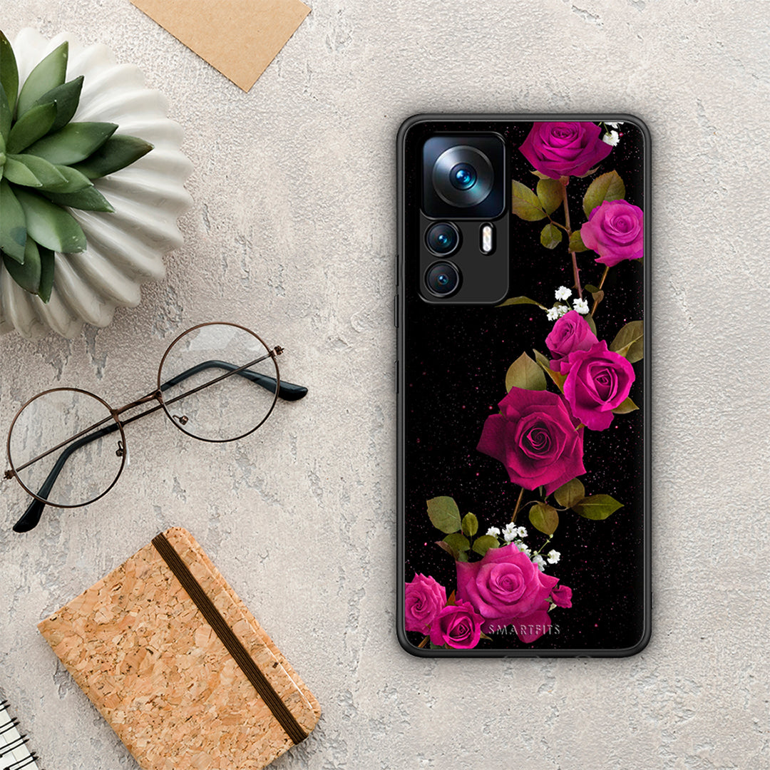 Flower Red Roses - Xiaomi 12T / 12T Pro / K50 Ultra case