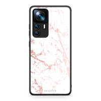 Thumbnail for 116 - Xiaomi 12T / K50 Ultra Pink Splash Marble case, cover, bumper