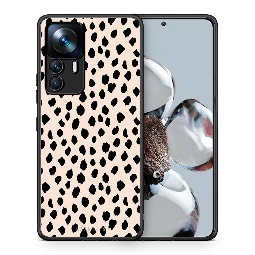 Θήκη Xiaomi 12T / 12T Pro / K50 Ultra New Polka Dots από τη Smartfits με σχέδιο στο πίσω μέρος και μαύρο περίβλημα | Xiaomi 12T / 12T Pro / K50 Ultra New Polka Dots case with colorful back and black bezels