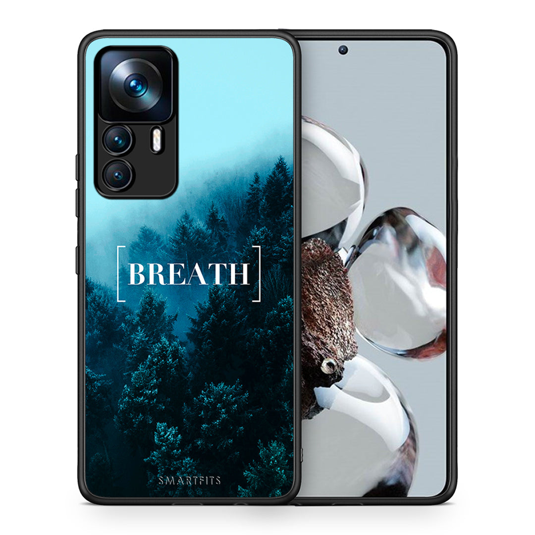 Θήκη Xiaomi 12T / 12T Pro / K50 Ultra Breath Quote από τη Smartfits με σχέδιο στο πίσω μέρος και μαύρο περίβλημα | Xiaomi 12T / 12T Pro / K50 Ultra Breath Quote case with colorful back and black bezels