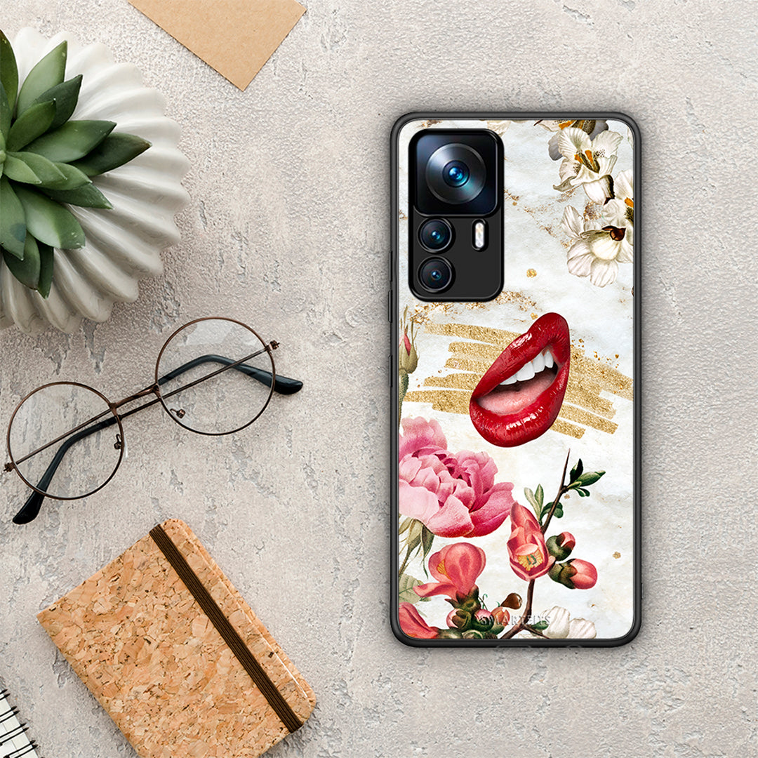 Red Lips - Xiaomi 12T / 12T Pro / K50 Ultra case