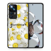 Thumbnail for Θήκη Xiaomi 12T / 12T Pro / K50 Ultra Summer Daisies από τη Smartfits με σχέδιο στο πίσω μέρος και μαύρο περίβλημα | Xiaomi 12T / 12T Pro / K50 Ultra Summer Daisies case with colorful back and black bezels