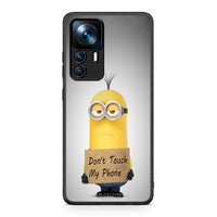 Thumbnail for 4 - Xiaomi 12T / 12T Pro / K50 Ultra Minion Text case, cover, bumper