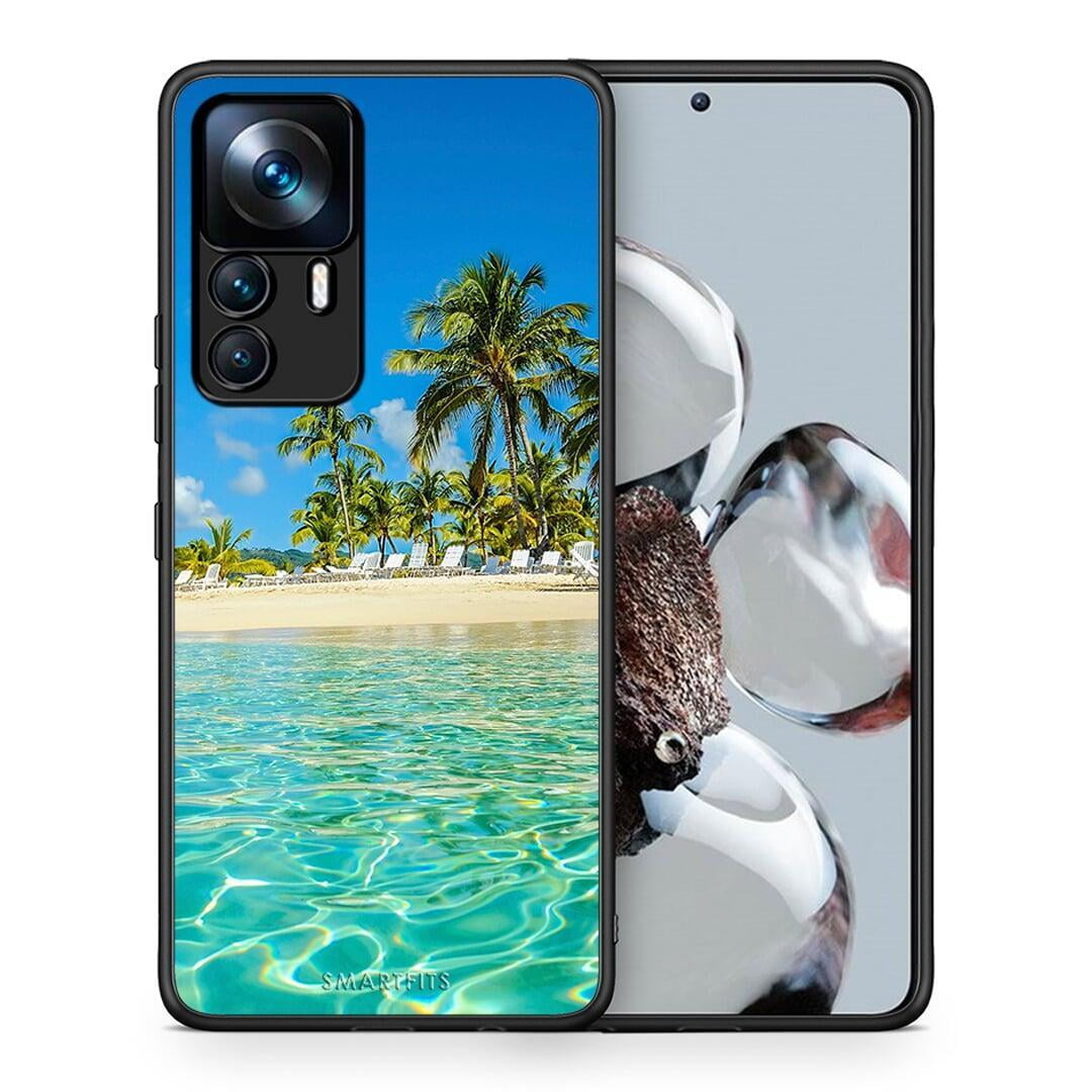 Θήκη Xiaomi 12T / 12T Pro / K50 Ultra Tropical Vibes από τη Smartfits με σχέδιο στο πίσω μέρος και μαύρο περίβλημα | Xiaomi 12T / 12T Pro / K50 Ultra Tropical Vibes case with colorful back and black bezels